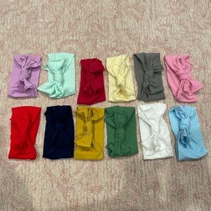 12 baby headbands